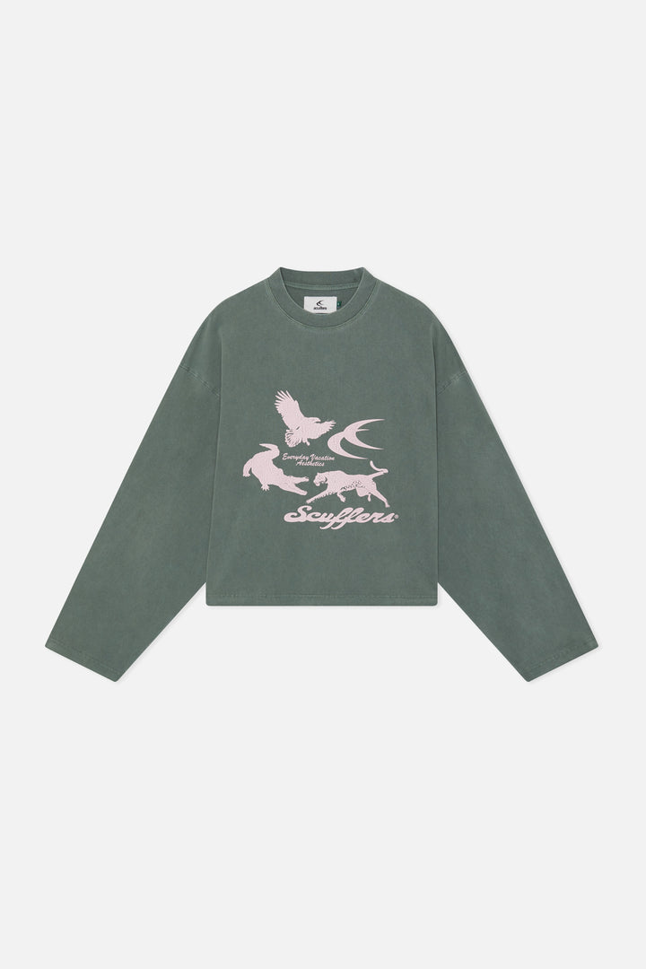 Scuffers Africa Green Longsleeve Scuffers Africa Green Longsleeve