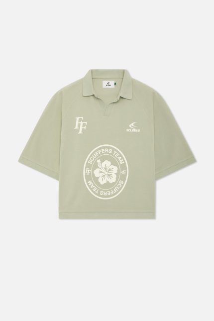 Scuffers Cali Light Green Polo