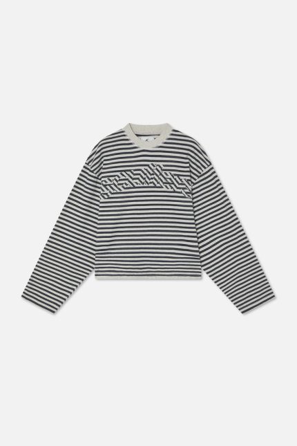 Scuffers Raw Striped Navy Longsleeve