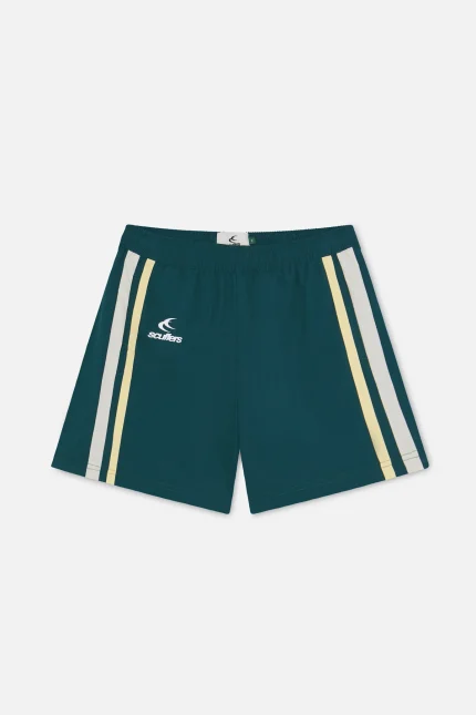 Scuffers Tech Green Shorts
