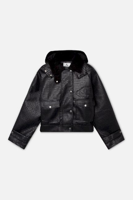 Scuffers Croc Black Jacket